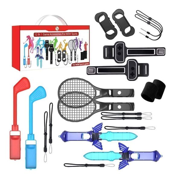 COPY - 12 in 1 Accessories Kit Compatible with Nintendo Switch & OLED
